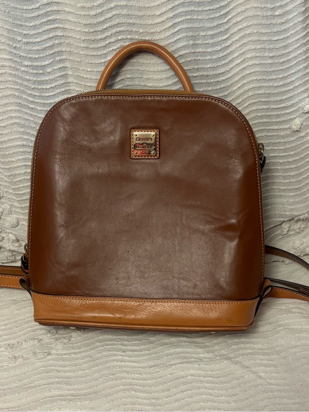 Dooney & Bourke Florentine Zip Pod Backpack Brown
